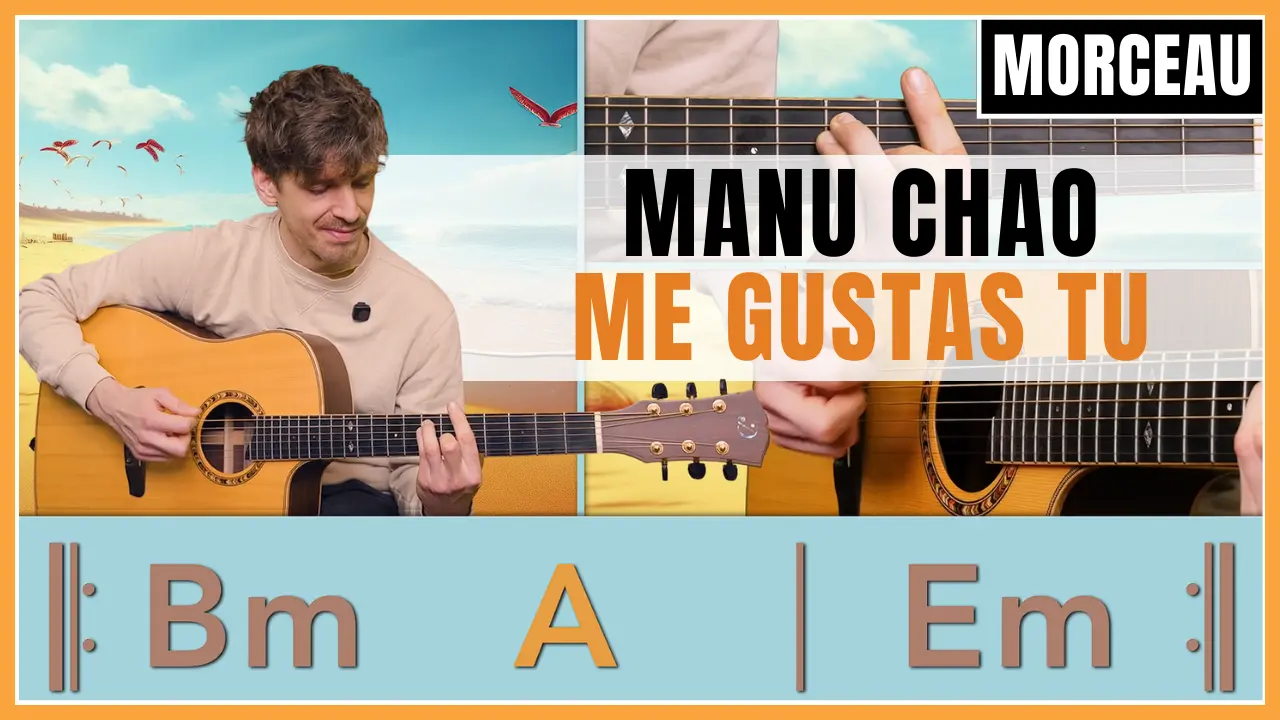 Tuto guitare : Manu Chao - Me Gustas Tu