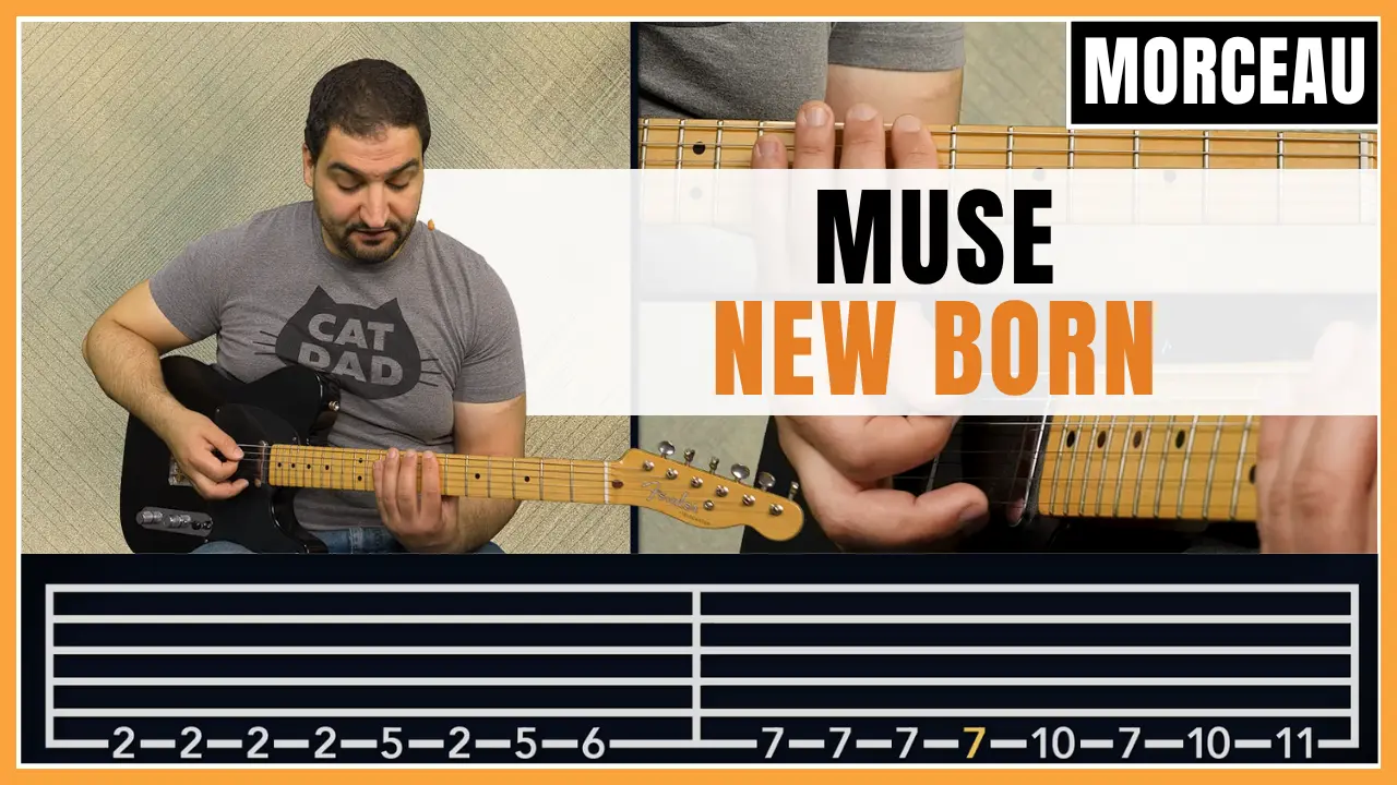 Tuto guitare : Muse - New Born