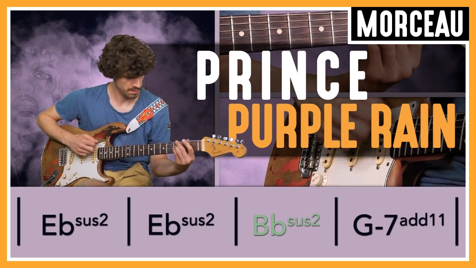 Tuto guitare : Prince - Purple Rain