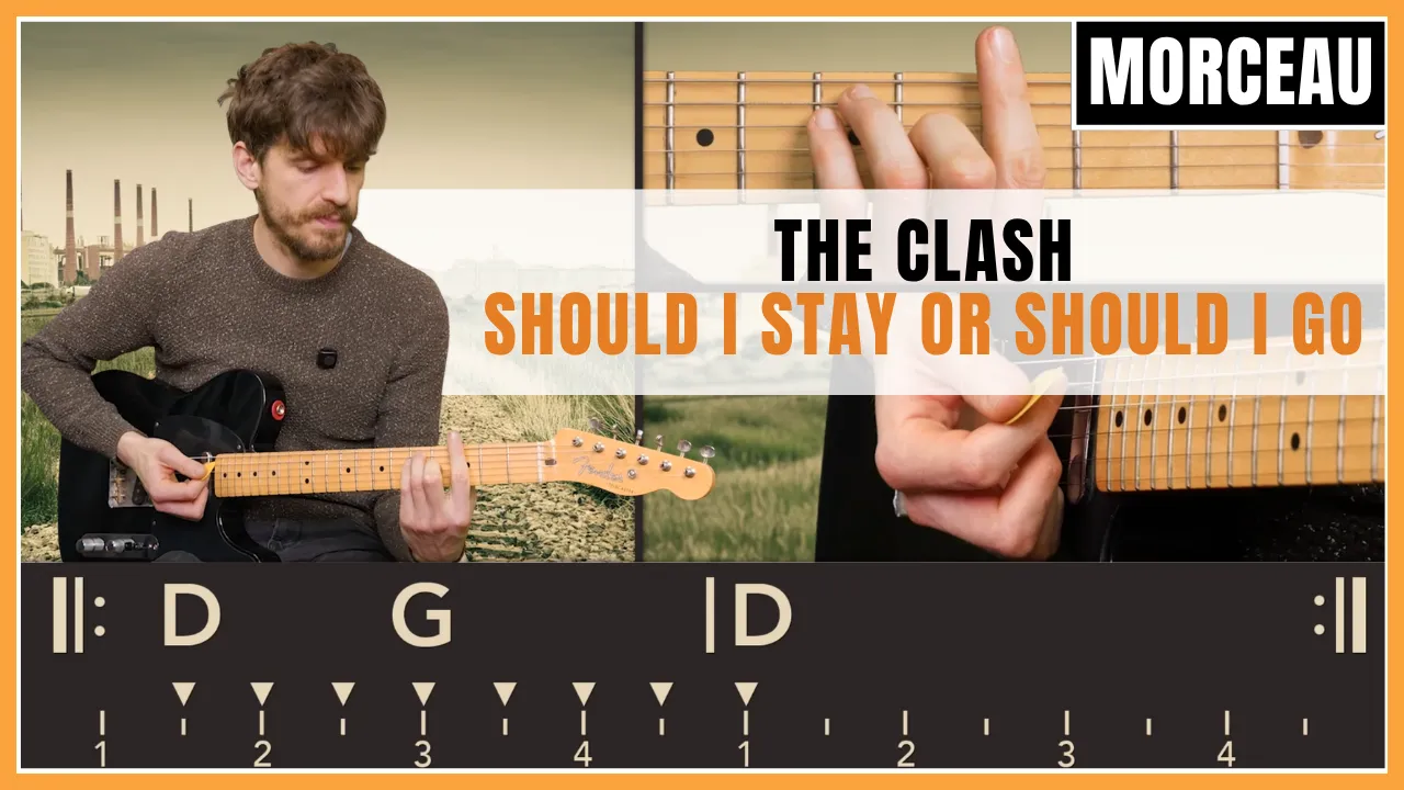 Tuto guitare : The Clash - Should I Stay or Should I Go