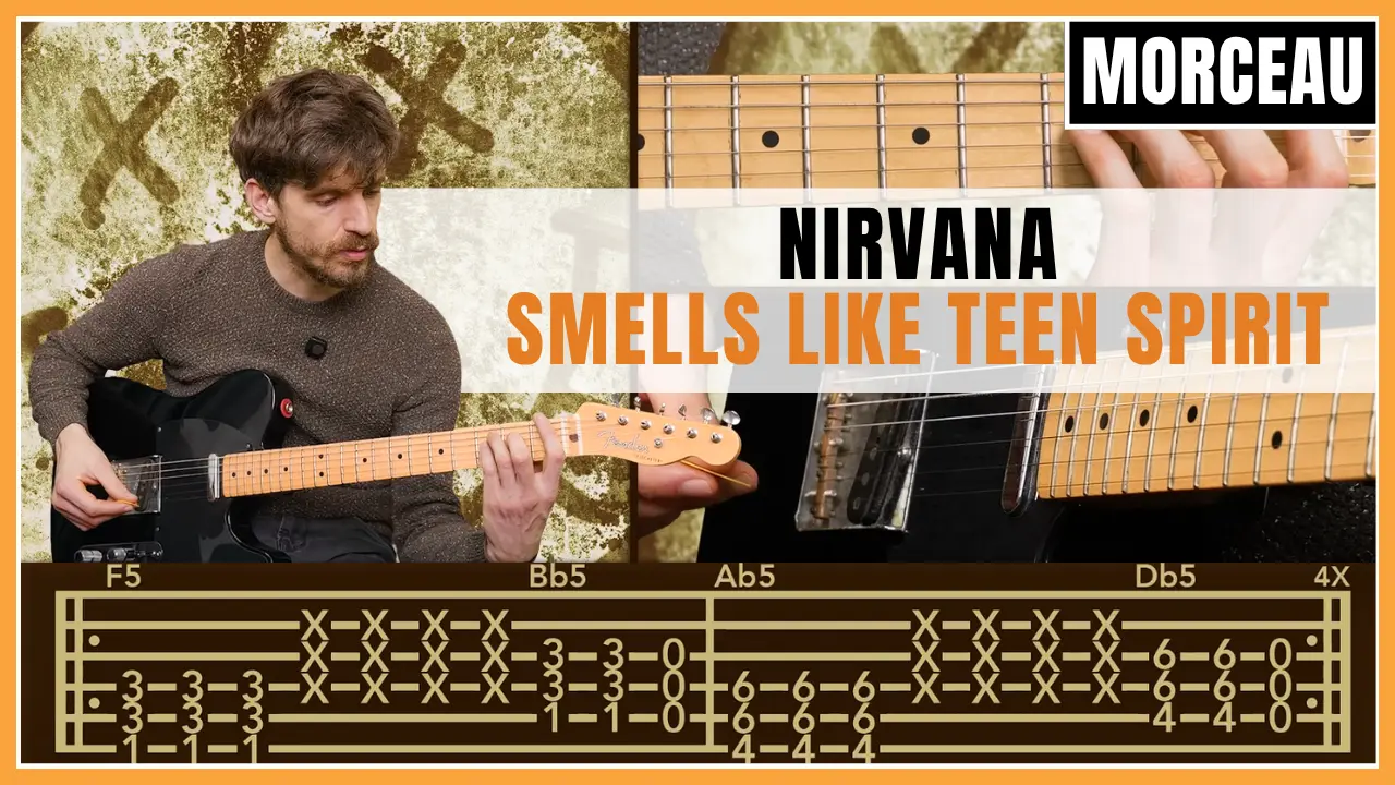 Tuto guitare : Nirvana - Smells Like Teen Spirit