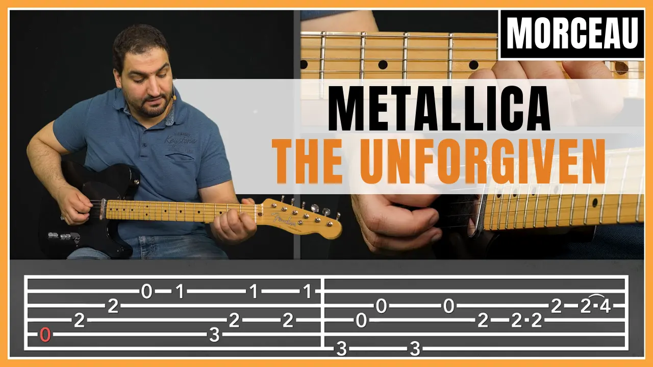 Tuto guitare : Metallica - The Unforgiven