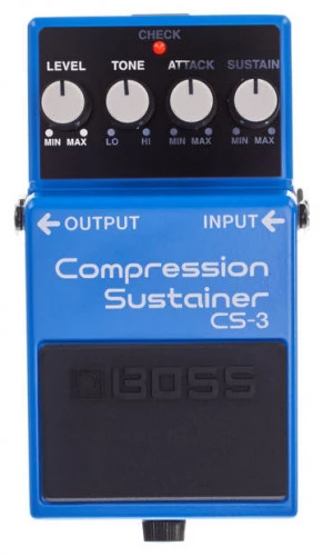 Effet compresseur guitare boss cs-3