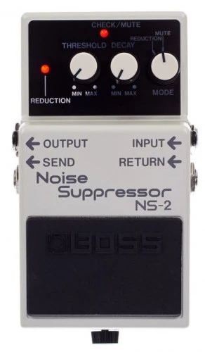 Effet noise gate guitare Boss N-2 pédale