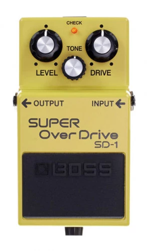 L'effet d'overdrive avec la Boss SD-1