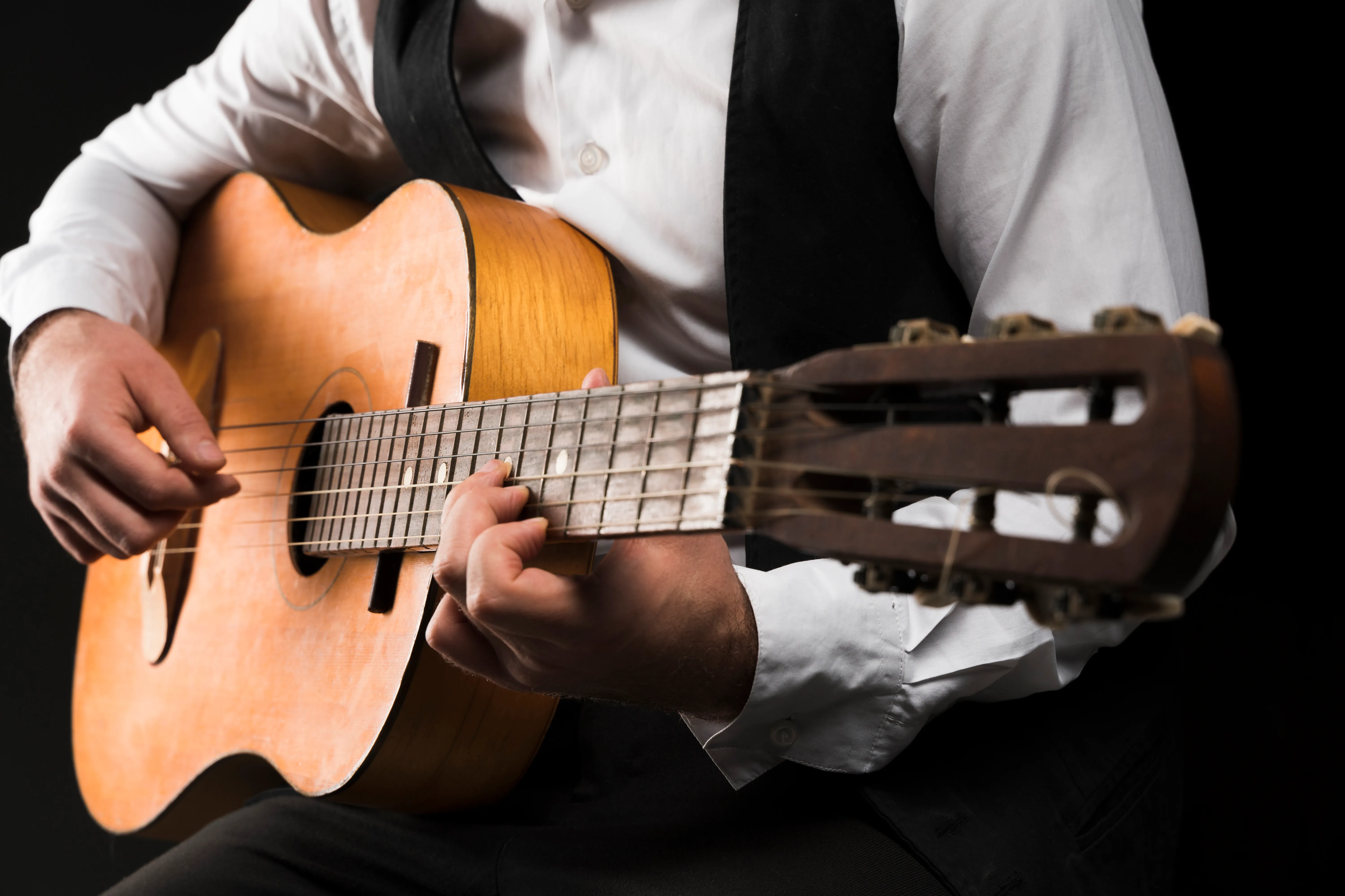 la technique de la pompe manouche à la guitare