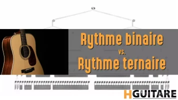 Différences entre rythme ternaire et rythme binaire