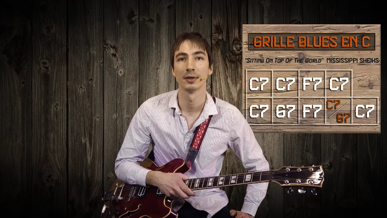 Voir les cours de guitare blues
