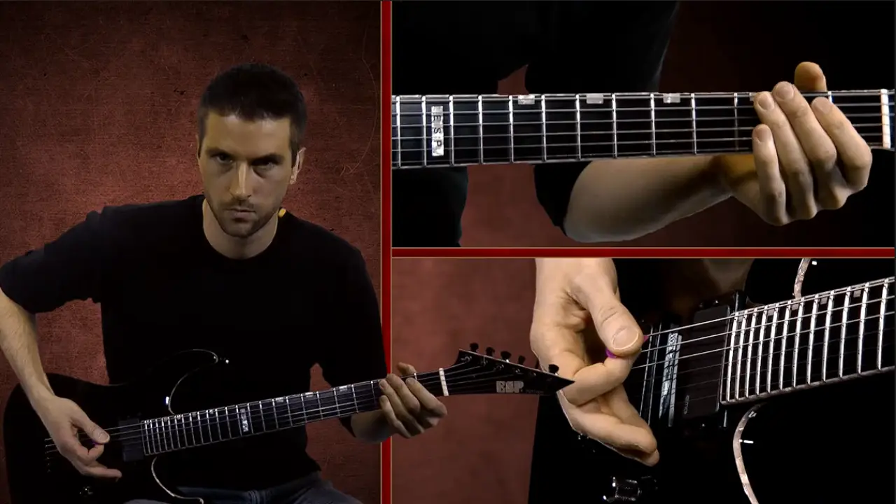 Voir les cours de guitare metal